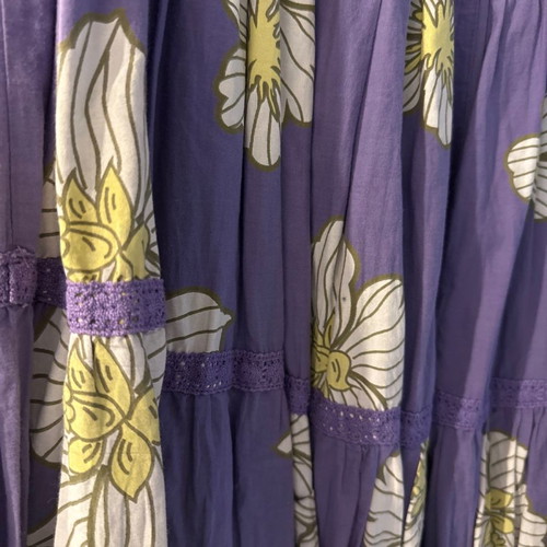 Summer skirt used, knee-length, size XL
