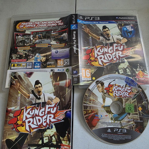 Kung Fu Rider Move Edition PS3 game used