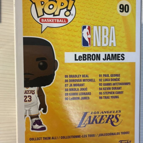 Funko Pop! LeBron James vinyl figure new