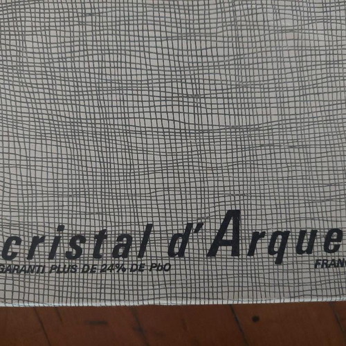 48 crystal glasses Cristal D' Arques