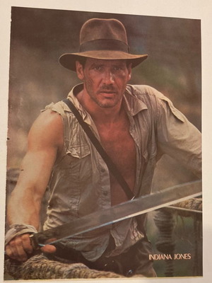 Indiana Jones - Glen Medeiros Ένθετο Αφίσα από περιοδικό Σε καλή κατάσταση Τιμή 4 Ευρώ