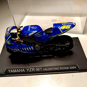Συλλεκτική Μινιατούρα Μοto Gp 2004 Valentino Rossi Yamaha YZR-M1 1:24