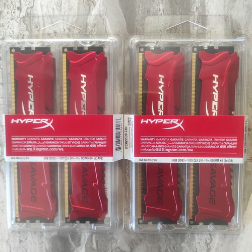 Kingston HyperX Savage 16GB DDR3 1600MHz CL9 RAM new