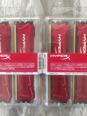Kingston HyperX Savage 16GB DDR3 1600MHz CL9 RAM καινούργιο