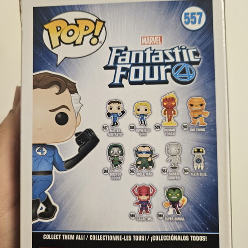 Mister Fantastic Funko Pop #557 used with box