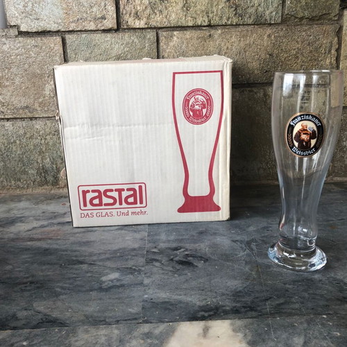 Franzishaner Weissbier Beer Glass 500ml new, collectible