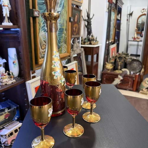 Bohemia Crystal Set 8102 like new