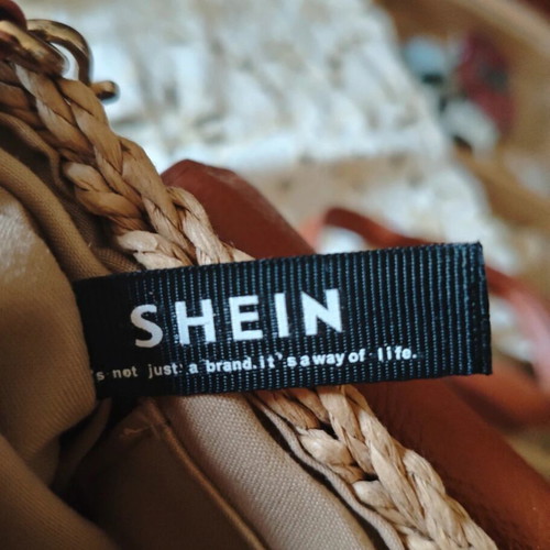 Women's handbag, beige and brown