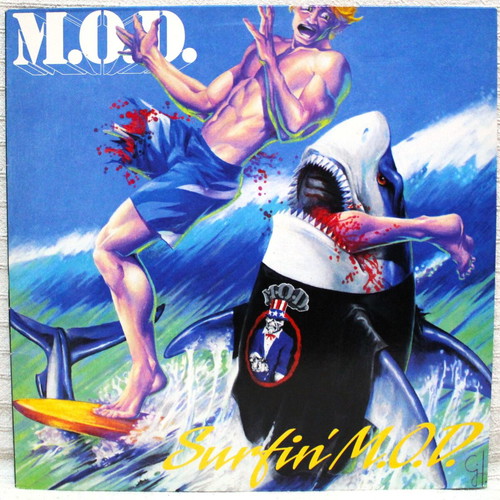 M.O.D. Surfin' M.O.D. vinyl LP album used