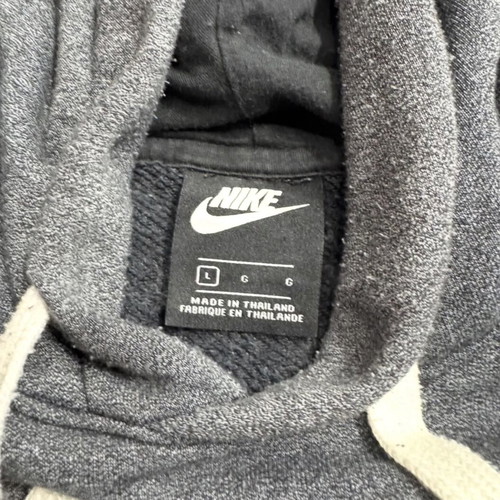 Nike Swoosh Hoodie used, gray, size L