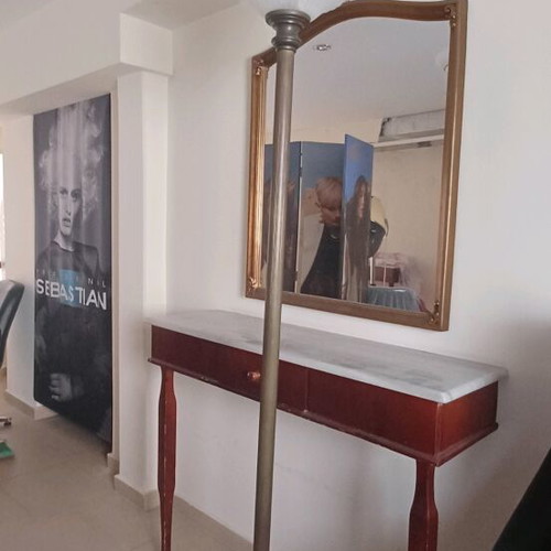 Vintage floor lamp like new, 1.80m height