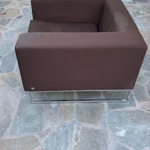 Sofa three-seater and single used