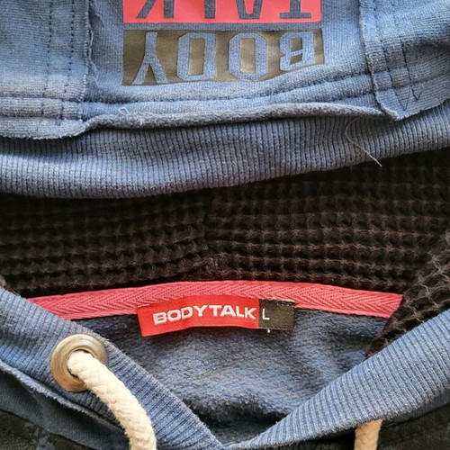 BodyTalk hoodie blue like new unisex size L
