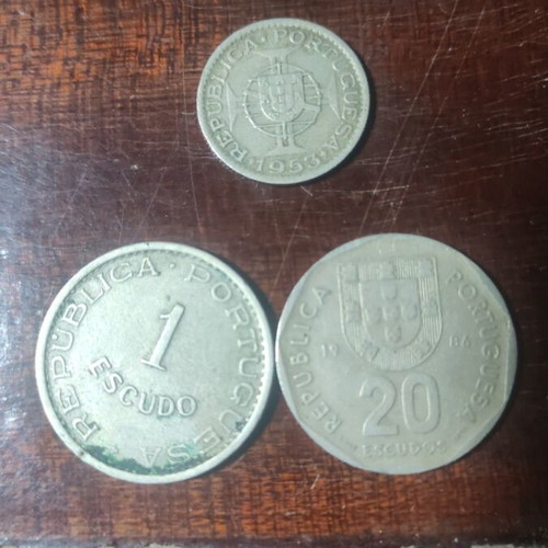 Portugal coins like new, old, set of 8 pieces