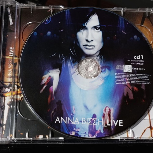 Anna Vissi Live CD used