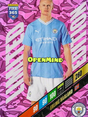 Κάρτα Erling Haaland XXL Limited Edition FIFA 365 2024 Andrenalyn XL καινούργιο