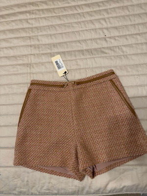 Zini shorts new with tag orange and gold, size 40