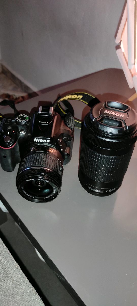 NIKON D3500 KIT AF-P 18-55VR + AF-P70-300 VR - € 450,00 - Vendora