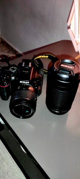 NIKON D3500 KIT AF-P 18-55VR + AF-P70-300 VR