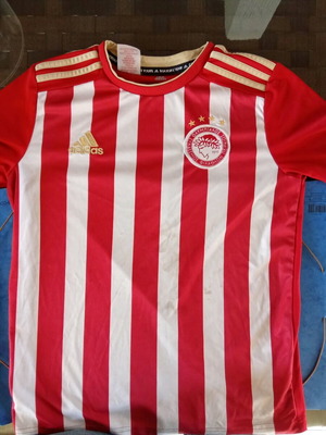 Olympiacos jersey child large used authentic