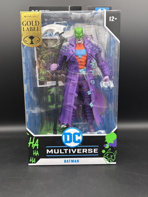 McFarlane Toys DC Multiverse Gold Label Batman Jokerized Edition new