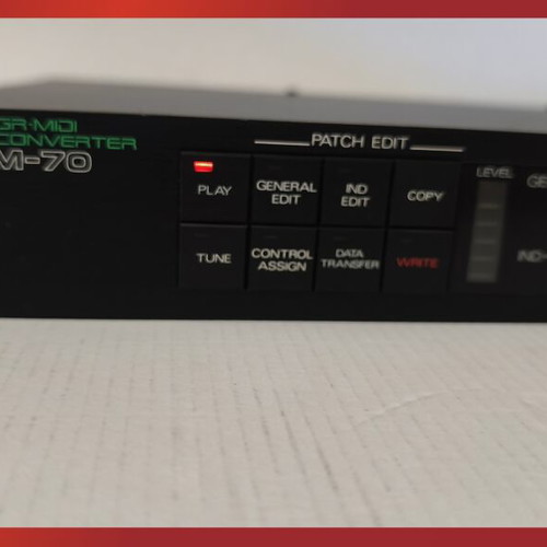 Roland GM-70 GR-MIDI Converter vintage 1980s rack unit