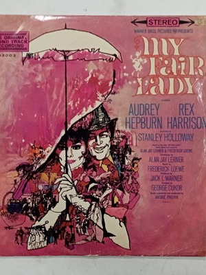 Βινύλιο My Fair Lady μεταχειρισμένο, φθαρμένο εξώφυλλο