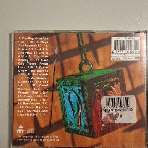 R.E.M. Reconstruction of the Fables CD like new, rock