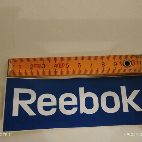 Reebok collectible stickers like new, pack of 4 pieces