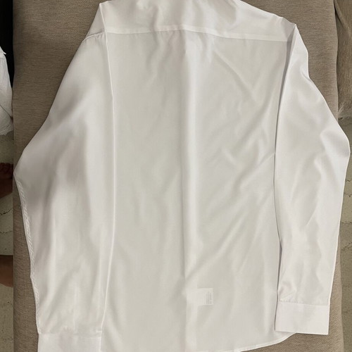 White long sleeve dress shirt size L