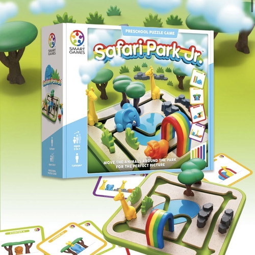 Smart Games Safari Park Jr. educational logic game new, ages 3+