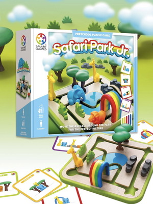 Smart Games Safari Park Jr. educational logic game new, ages 3+