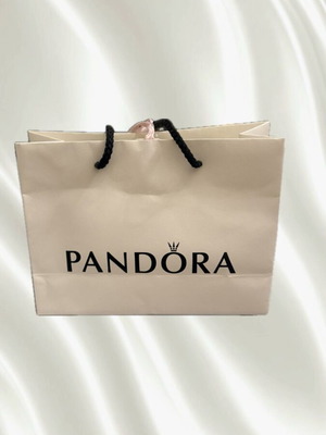 Pandora paper bag used, authentic gift packaging