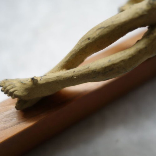 Crucifix used on wooden cross vintage