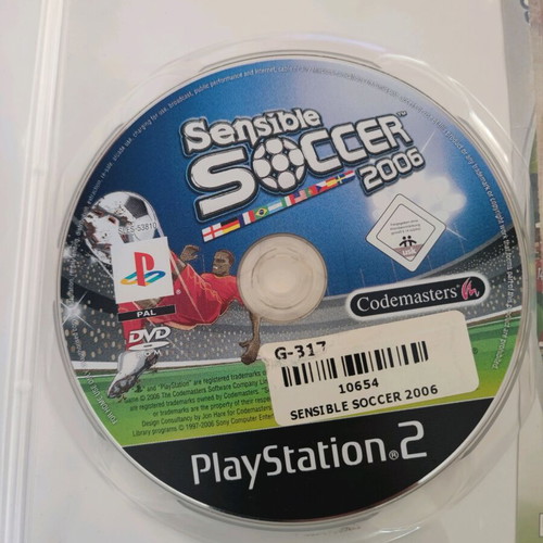 Sensible Soccer 2006 PS2 game used in very good condition