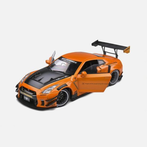 Nissan GT-R R35 LB Performance Works Type 2 2020 orange model car Solido