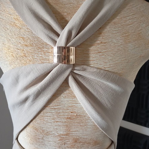 Zara maxi dress beige size S like new, elastic