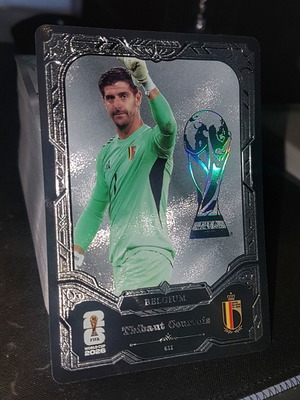 Thibaut Courtois Panini Kayou Prism World Cup 2026 card like new