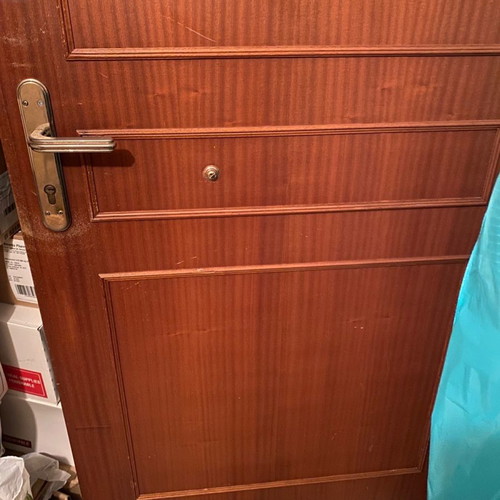Exterior door used with frame 2.00 x 0.90