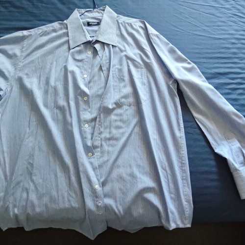 Shirt Men 3XL Spider like new, gray and white