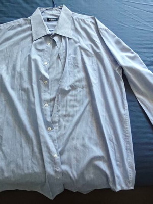 Shirt Men 3XL Spider like new, gray and white