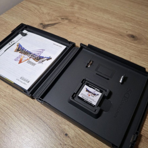 Dragon Quest V Ultimate Hits DS game like new, Japanese