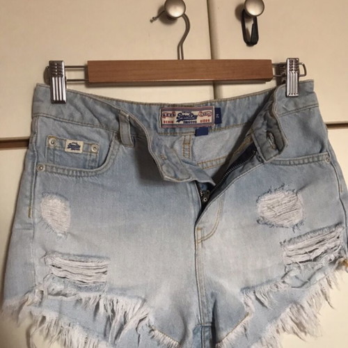 SuperDry short denim shorts like new, size XS