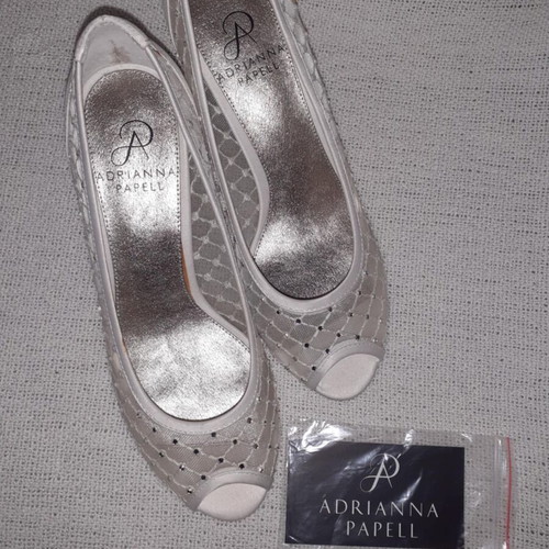 Adrianna Papell shoes white/ivory pumps new, size EU 36