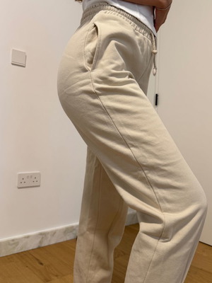 Lounge sweatpants beige Zara like new
