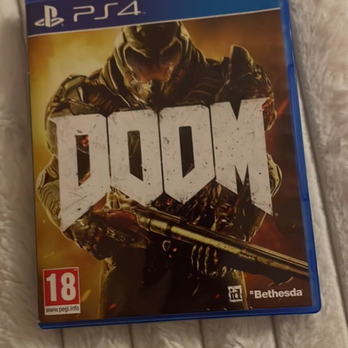 Doom Game for PlayStation 4 like new