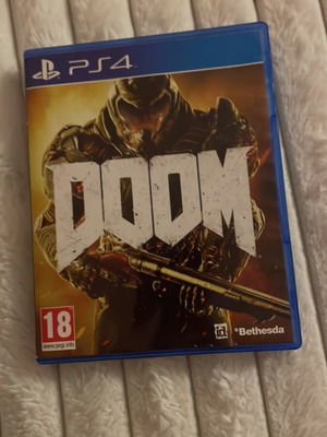 Doom Game for PlayStation 4 like new