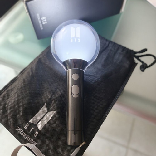 BTS Lightstick Army Bomb new with wrist strap and protective case