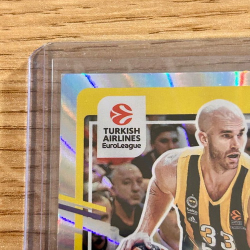 Numbered Nick Calathes Fenerbahce Panini Euroleague 2023-24 card used