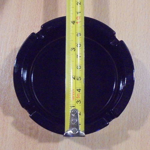 Nemiroff Vodka promotional glass ashtray like new